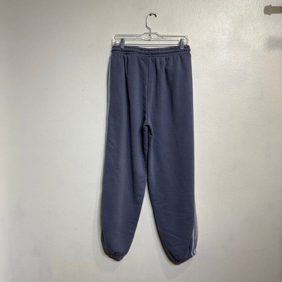 Zara Gray Slogan Striped West Columbia Jogger Trousers Sz M - Picture 10 of 12